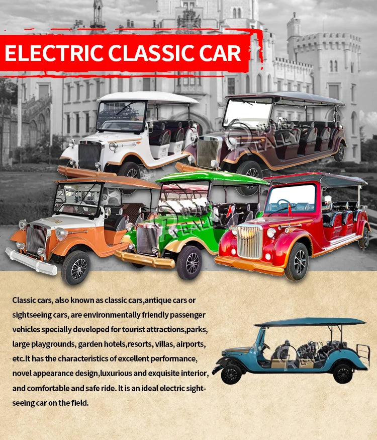 2025 Best Selling Items Sightseeing Car Electric Shuttle Bus Sightseeing Bus & Car