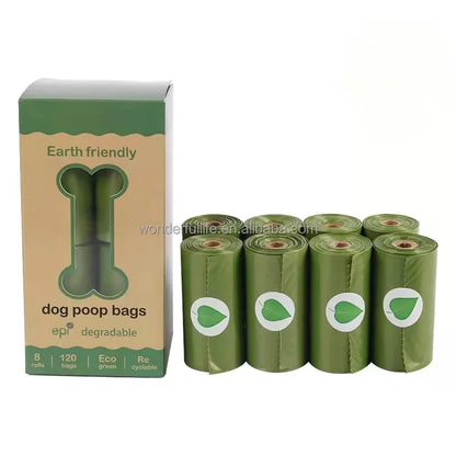 OEM  ODM Pet Poop Bag Eco Corn Starch Poop Bag Dog Poop Bags Biodegradable for Dogs