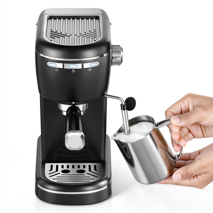 Cappuccino Maker Automatic Espresso Machine with Milk Steamer