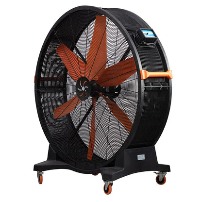 Large Fan Industrial Portable Exhaust Ventilation Fan Big Size  HVLS PMSM Drum Fan