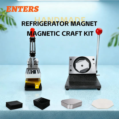 50*50mm Photo Fridge Magnet Making Machine Kit