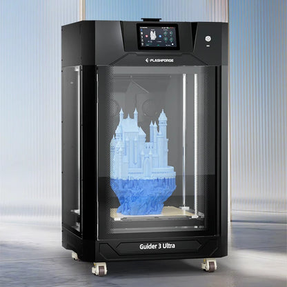 Flashforge Guider 3 Ultra 500mm/s Fast Speed Double Extruder 3D Printer Auto-Leveling USB for Printing Shops Labs FDM 1-Year