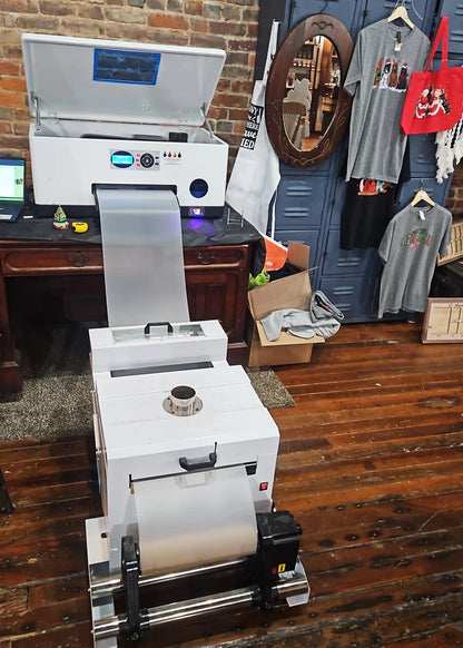 USA in Stock A3 DTF Powder Shaker and Dryer Machine Small Oven Machine for DTF Printer