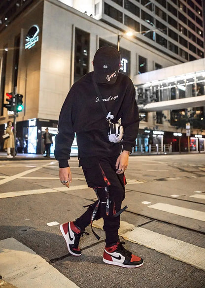 Harajuku Joggers Cargo Pants Men Fashion Casual Multi Pocket Streetwear techwear Men Women Sport Trousers Trending y2k Style