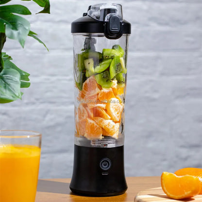 New Arrival Juice Blender 600ml BPA Free Electric Blender Portable USB Camping Blender