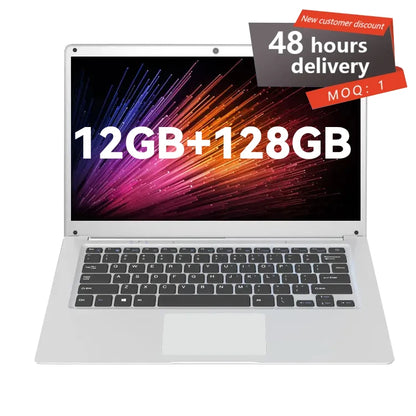 Gisentec 2025 Brand New N5000 14 Inch Laptop 12GB 128GB Large Memory Win 11 TN Panel Wireless Clearance Inventory Price Laptop