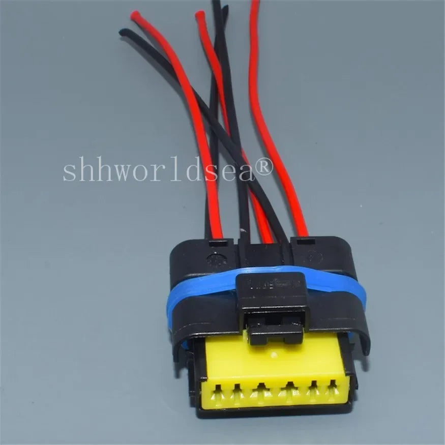 1PCS 2 3 4 5 6 Pin female automotive waterproof wire harness connector Electrical Plug for Peugeot Renault Citroen