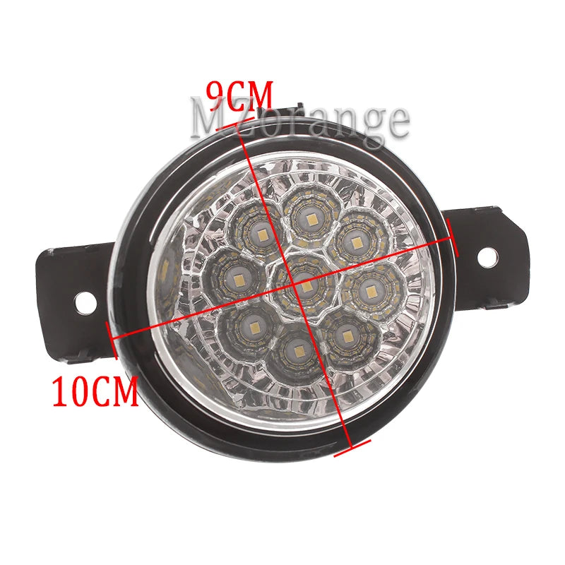 Fog Lights for Nissan X-trail T32 X trail Rogue 2014-2016 Headlight LED Fog Light Switch Harness Cover Grill Fog Lamp Assembly