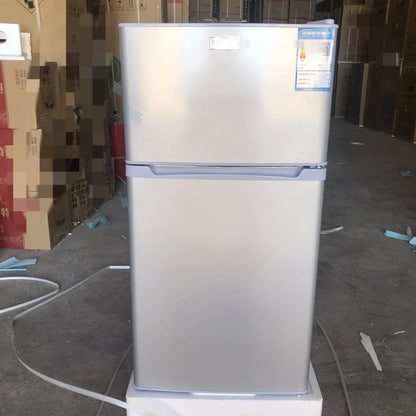 BCD-128 Cooling Fridge Household Top-freezer Double Door Fridges Refrigerator for Homes