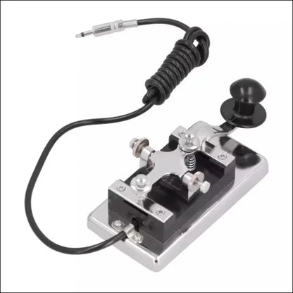 K4 Manual Telegraph Key Morse Key CW Key for Shortwave Radio Morse Code Practices CW Communications