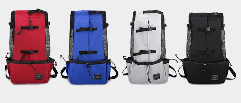 Travel Riding Driving Pet Carrier Backpack Carring Supplies for Medium Large Dogs Camouflage Big Dog Bags Samoyed Labrador Corgi