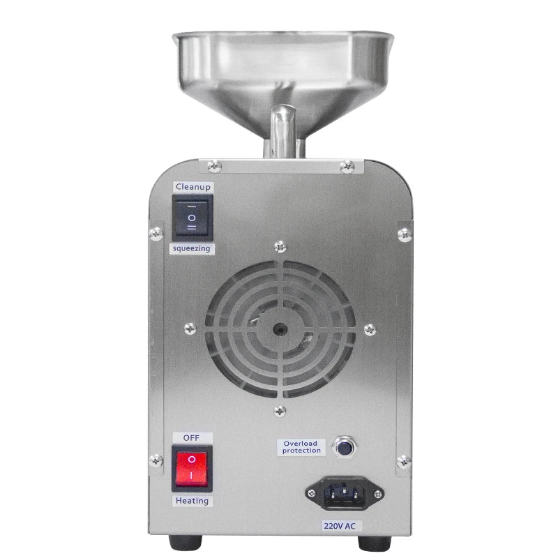 MJ 508 Automatic Castor Seeds Coconut Soy Bean Peanut Cold Press Oil Machine Extractor Household Oil Making Press Machine