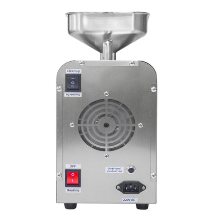 MJ 508 Automatic Castor Seeds Coconut Soy Bean Peanut Cold Press Oil Machine Extractor Household Oil Making Press Machine