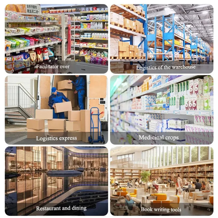 Bluetooth Wireless 2D 1D Barcode Scanner with Base Charging Station for Warehouse Logistics Scanning Mobile POS