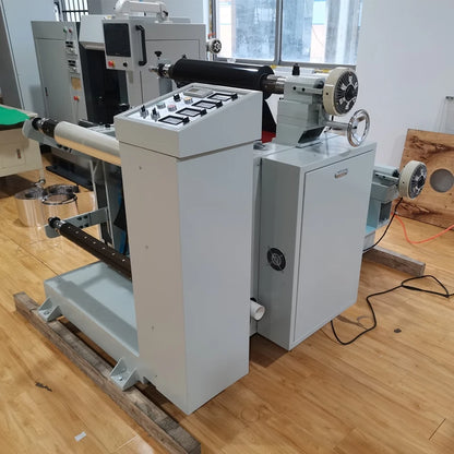 Automatic Paper Pvc Plastic Film Cutting Machine Slitter Rewinder