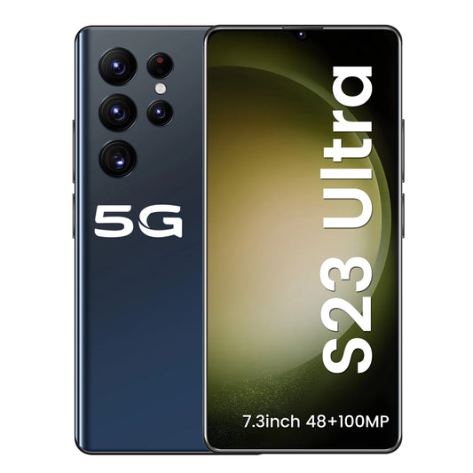 Hot Selling S23 ULTRA Original 16GB+1TB 7.3 Inch 48MP+100MP 5G High Quality Android 12 Smart Cell Phone