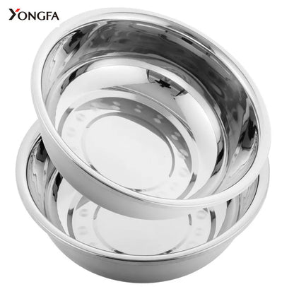 Multi Functional Stainless Steel Bowl Set Mixing Bowls Salad Stainless Steel Large Big Basin