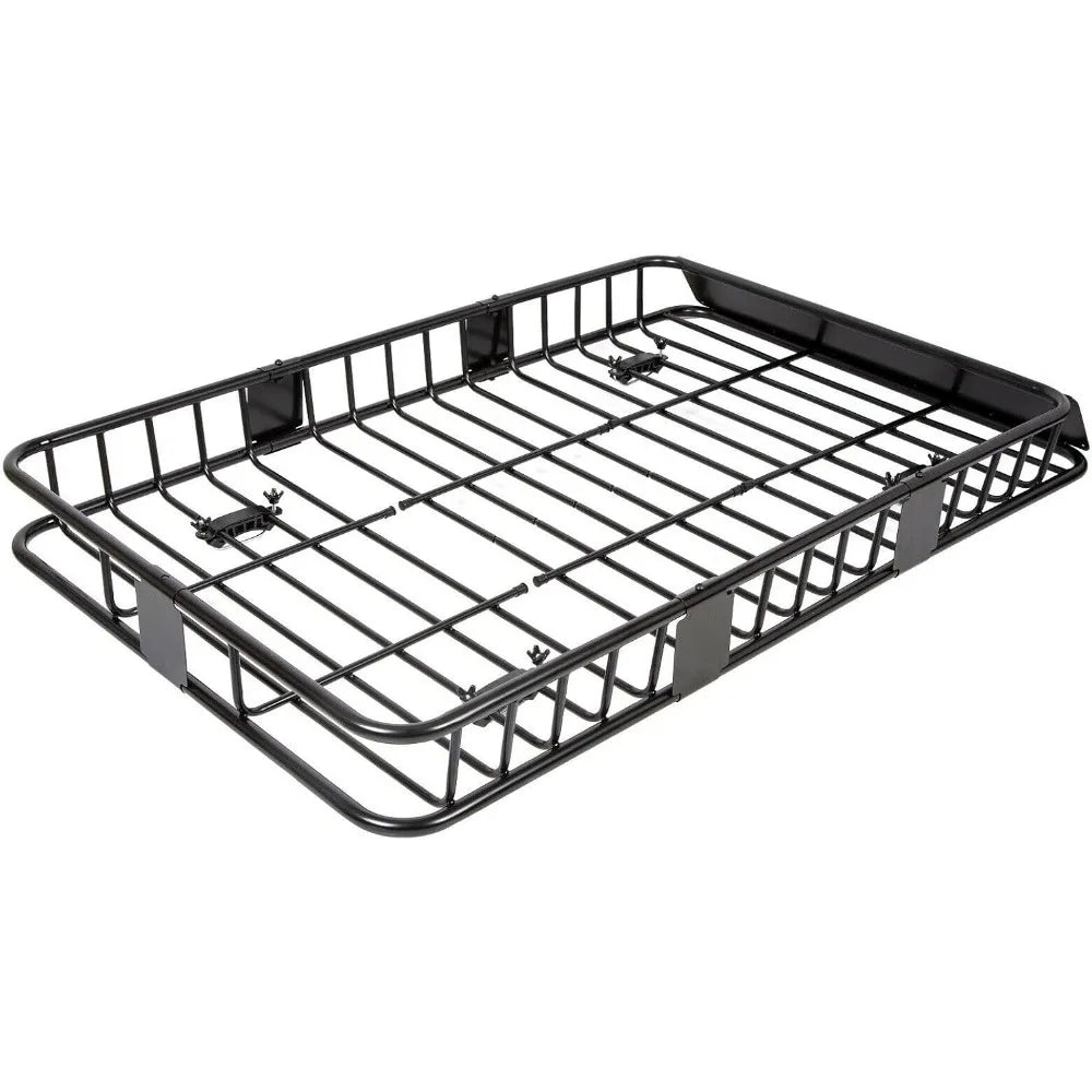 64'' Universal Roof Rack w/Extension Cargo SUV Top Luggage Carrier Basket Holder