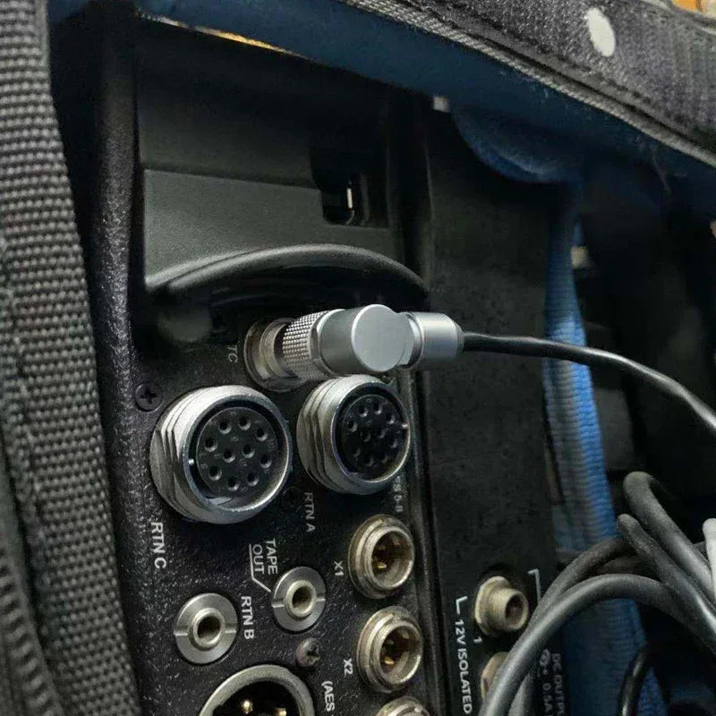 Tentacle Sync Time code cable 3.5 to Adjustable Right-Ang 5-pin for ARRI ALEXA mini ,mini LF,XT sound devices 664 688 633(enter)