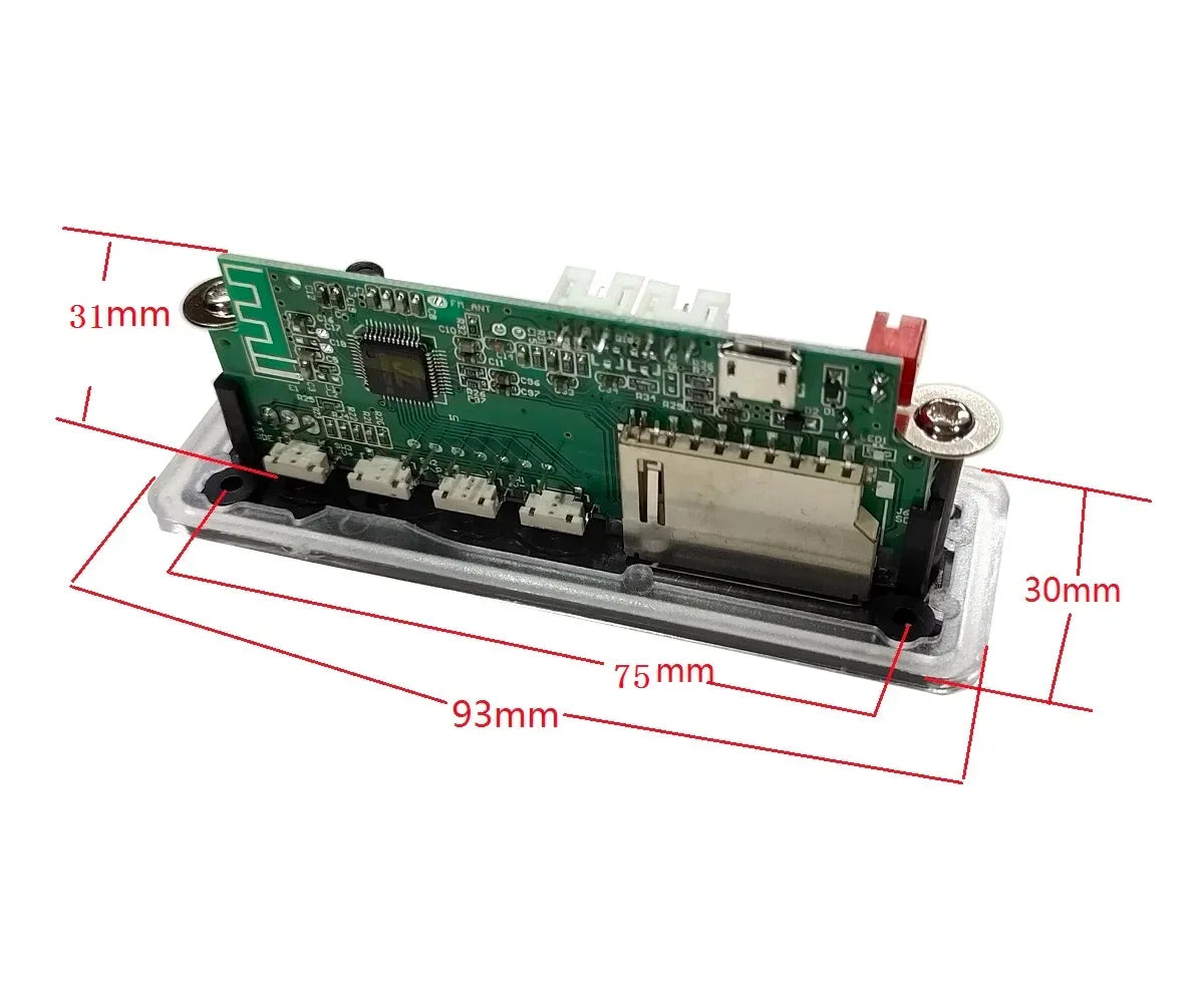 Latest APP Player 12V Bluetooth MP3 Decoder Board Lossless Decoder Network Radio Home Appliance Audio Accessories