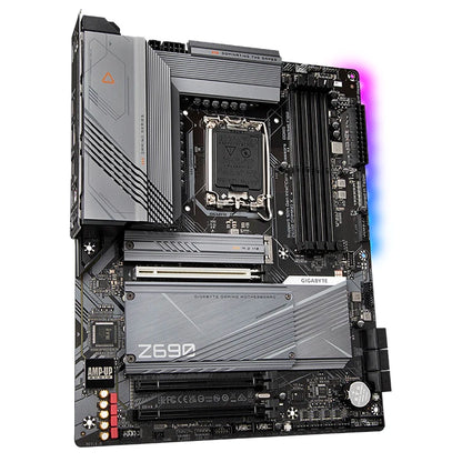 GIGABYTE Z690 GAMING X Used Motherboard with LGA 1700 Socket Support 12th Gen Intel Core I9 12900 I7 12700K Processor
