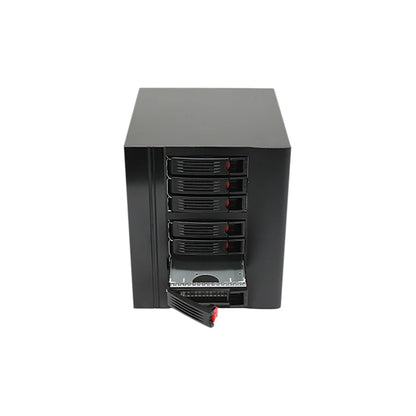 Hot Swap 6 Bays Desktop NAS Server case Nas Computer case  with USB 3.0 Fits Mini ITX Applied in Office