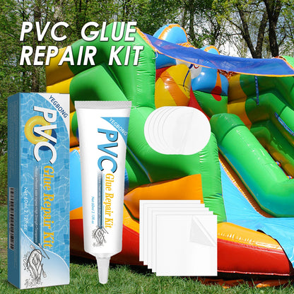 Yegbong Pool Repair Kit Transparent Adhesive Waterproof Inflatable Toy Accessories for Crack Leakage Air Cushion Tent Subsidy