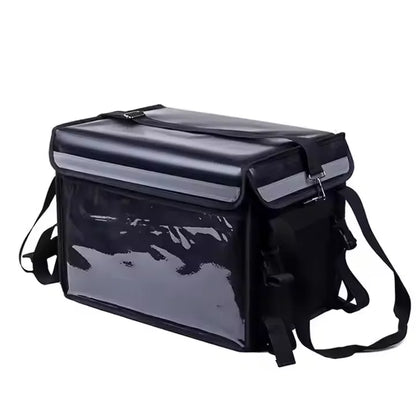 Wholesale Large Capacity Thermal Fast Food Insulated Backpack Hot Pizza Lunch Takeaway Cooler Food Delivery Bag for Bike