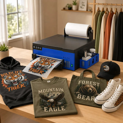 Better Printing Effect A4 Roll Machine XP600 t Shirt Printer Machine for Home Use DTF  New Arrival Inkjet Machine