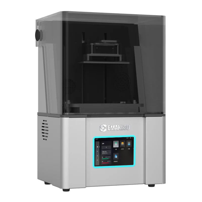 Emake3D 7 Inch 9K Dental 3D Printer with Curing Automatic Small Jewelry Printer with 1 Year Warranty New Model