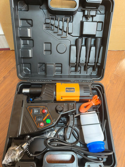 EKIIV 110v 220v Portable Magnet Drill Engineering Machine Automatic Absorption Plate Drilling Machine Small Magnetic Seat Drill