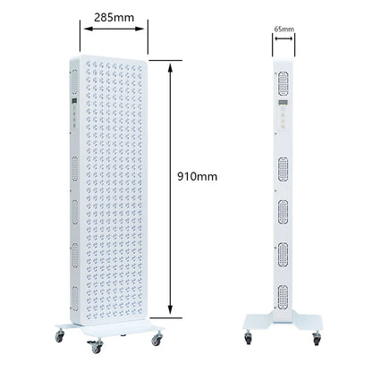1500W Full Body Infrared Light Therapy Machine 660nm 850nm PDT LED Red Light Therapy Panel Device Home & Office Medical Use