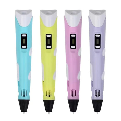 China Educational Toys 3D Printing Pen 12V2A Painting Set for Kids Creative Gifts