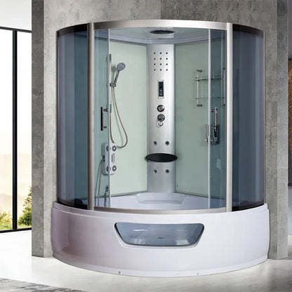 Factory Direct Supplier Bathroom Bath Steam Enclosure Glass Shower Cabin with Shower