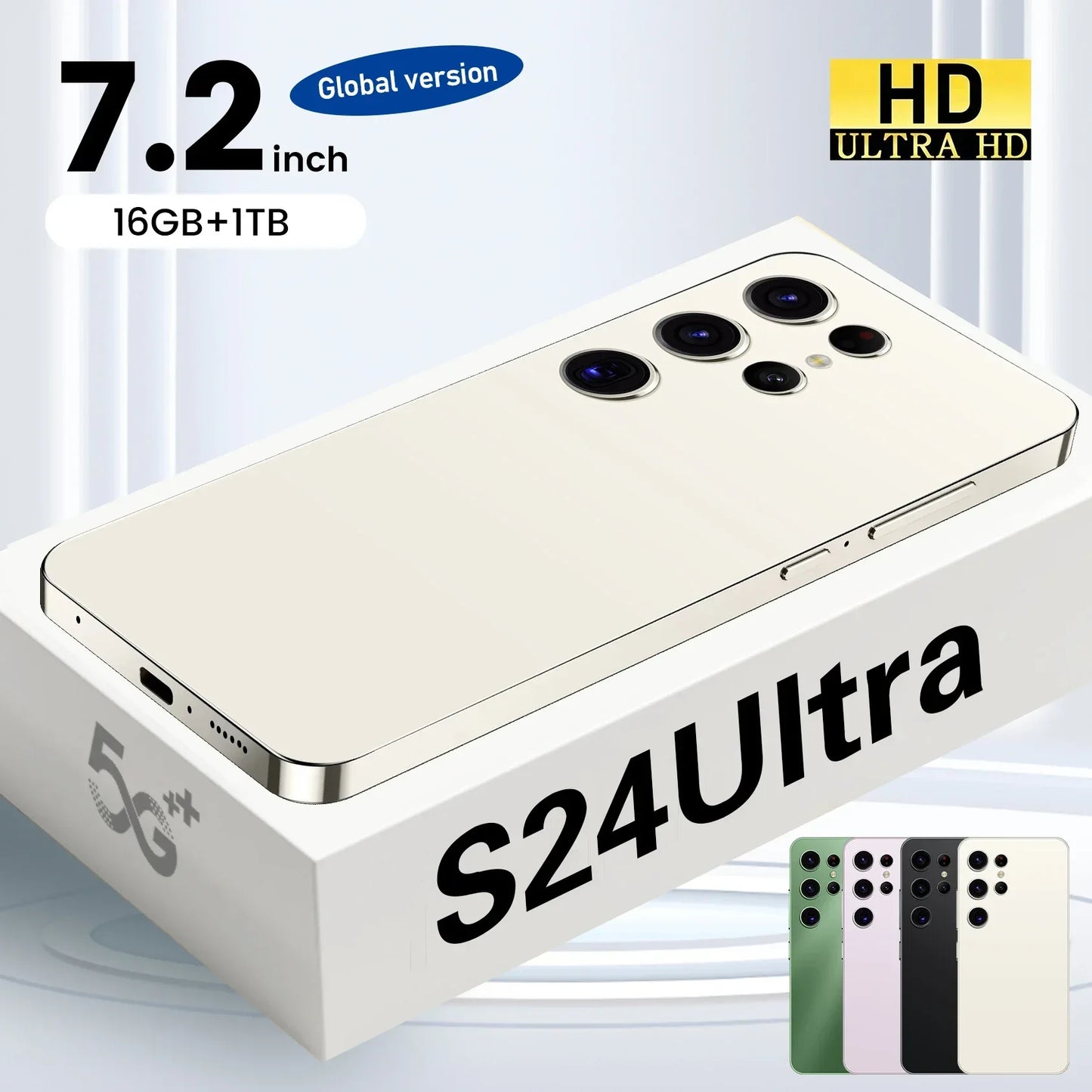 Wholesales S24 Ultra 7.4inch 512GB Telephone Unlock 4G Smartphone Android 14.0 Cell Phone S23 S24 Mobile Phones