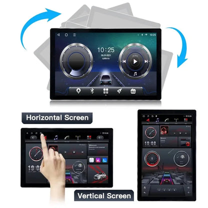 13 Inch 360° Rotation Screen Degree Double Car Multimedia GPS Player Universal 1 Din 2Din Touch Screen DSP BT Call WIFI Carplay