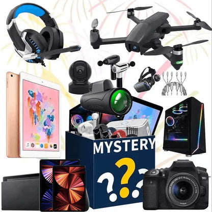 Lucky Electronics Vintage 3C Digital Electronic Lucky Box for Present Sweet Surprise Lucky Mysterious Mystery Box