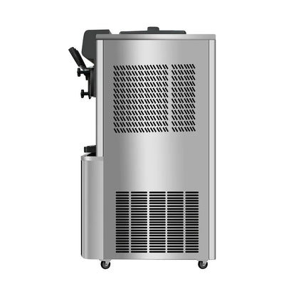 30~40L 3 Flavor Commercial Stainless Steel American Soft Serve Ice Cream Machine with Milk & Water