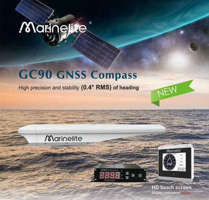 OVA  Gps Compass International Shipping Marine Ship Compass Satellite Direction Compass