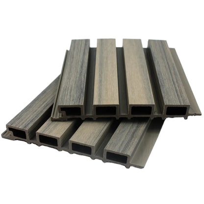 Waterproof 3D Wood Plastic Composite Wall Panels for Indoor/Outdoor Gym Decor Exterior and Interior Cladding Boards