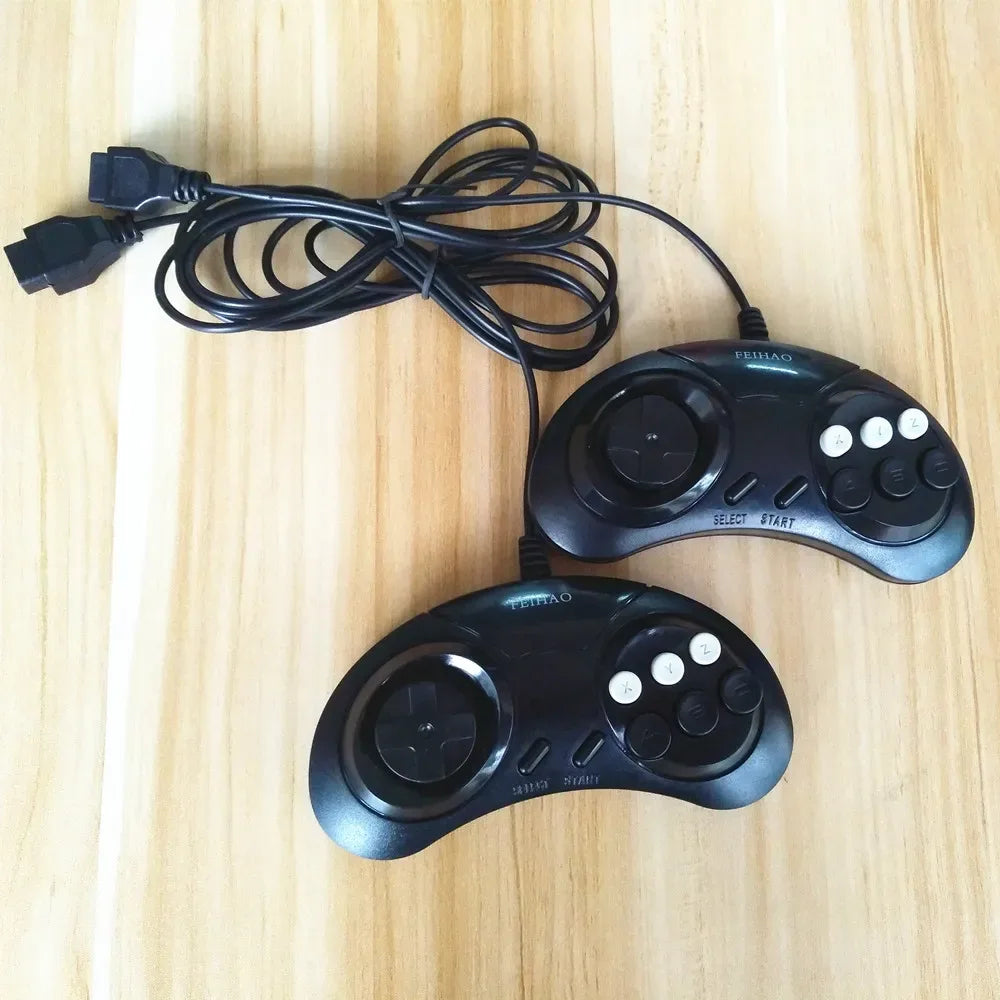 FH-012 Retro TV Video Game Console For 8bit for FC/Dendy Games with Two Gamepads support yellow game cartridge