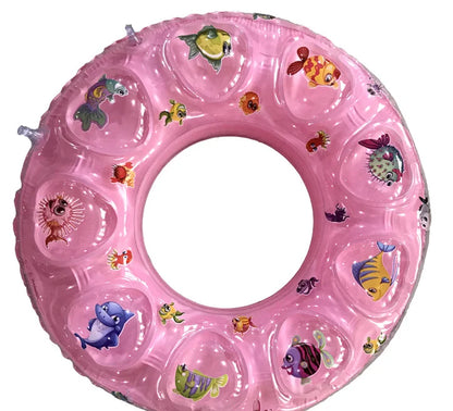 Wilda W017 Factory Durable Eco-friendly PVC Newest Style Swimming Float Inflatable Swimming Ring for Women Mixed Color