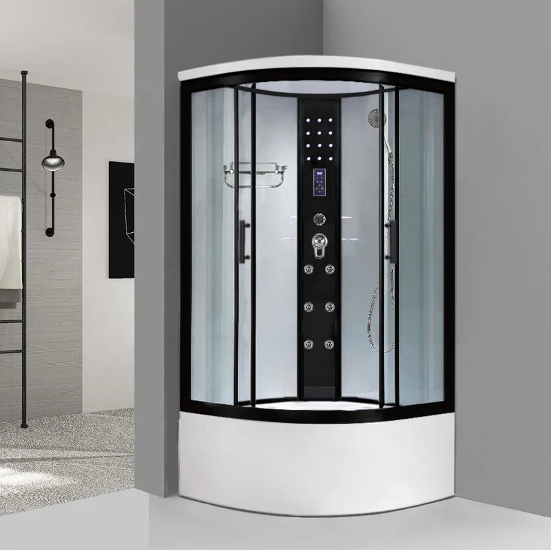 Hot Sale Cubicle Complete Enclosed Shower Room Tempered Glass Sliding Steam Shower Cabin