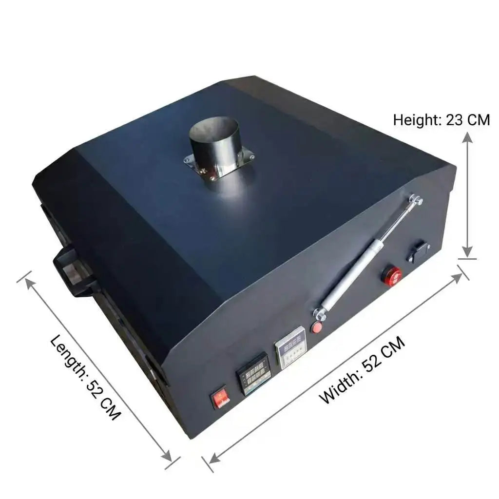13"x19" Dtf Curing Oven A3+ Hotmelt Powder Dryer Baker Machine With Fume Extractor for Epsn L1800 1390 L18050 Dtf Printer