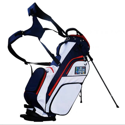 Lightweight and Durable Design 6-Way Divider Polyester Golf Bags with Comfortable Double Straps Golf Stand Bag