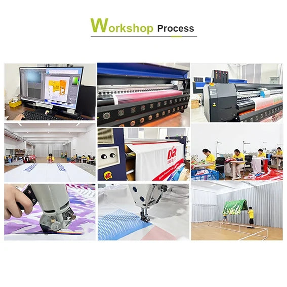 8x8 Pillowcase Stand Photobooth Banner Backdrops Straight Tension Fabric Display Tube Frame for Birthday Parties Dye Sublimation