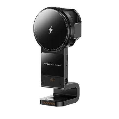 3-in-1 Magnetic Car Phone Smart Watch Smart Headset Car Wireless Charger Phone Holder Magnetic  Phone Holder for Car 2025 New