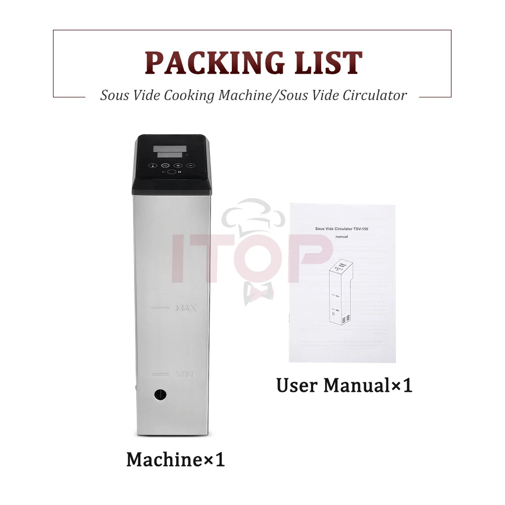 Factory Wholesale Commercial Slow Cookers Sous Vide Stick Sous Vide Cooker for Restaurant Household