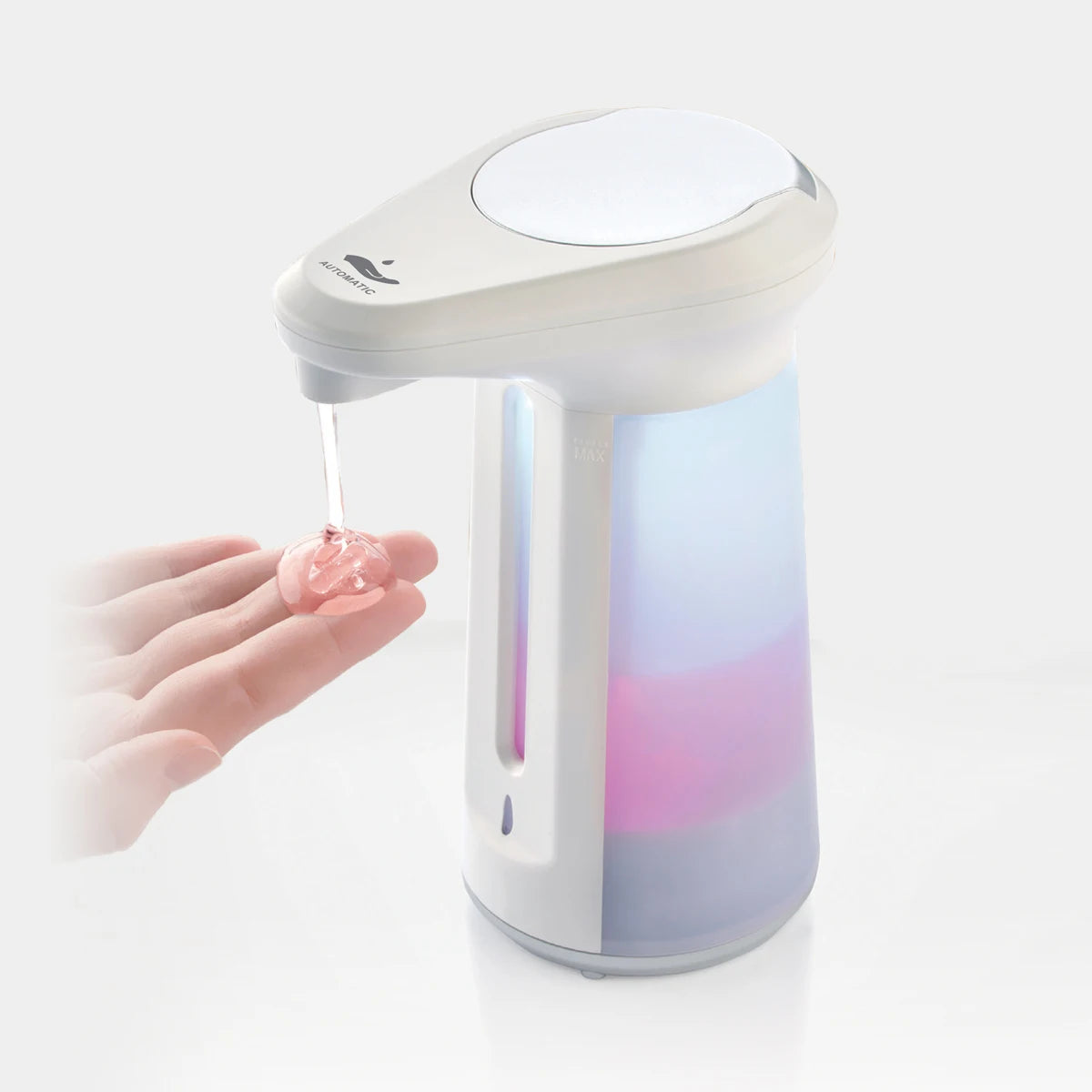 Modern Non-Contact ABS Plastic Foam Pump Automatic Soap Dispenser for Home Hotel Use Refillable Bottle for Bathroom Kitchen