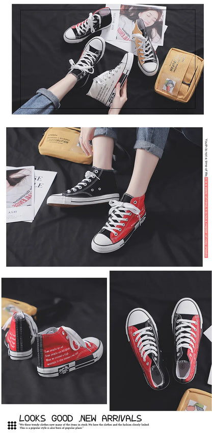 2026 New Arrival School Student Sneakers Canvas Shoes Women Vulcanized Tennis Girls Sport Shoes Woman Sneakers Espadrilles